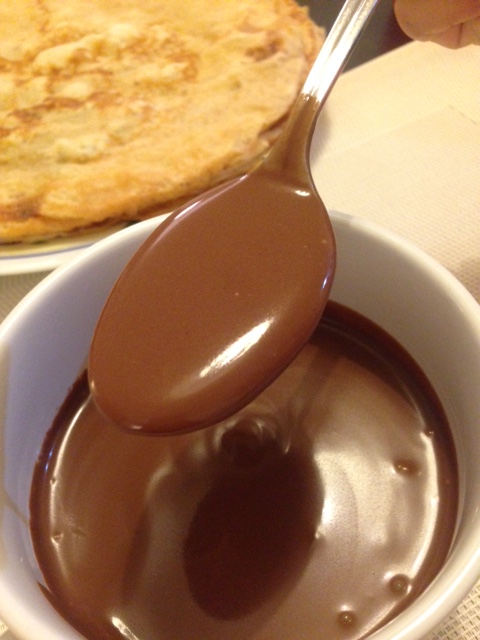 Sauce au Chocolat (qui ne durcit pas!) - la Fée Soni